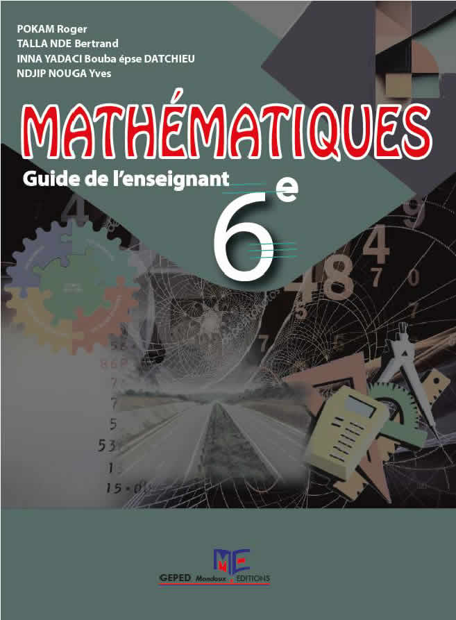 Guide d'enseignement mathématiques 6ème au Cameroun